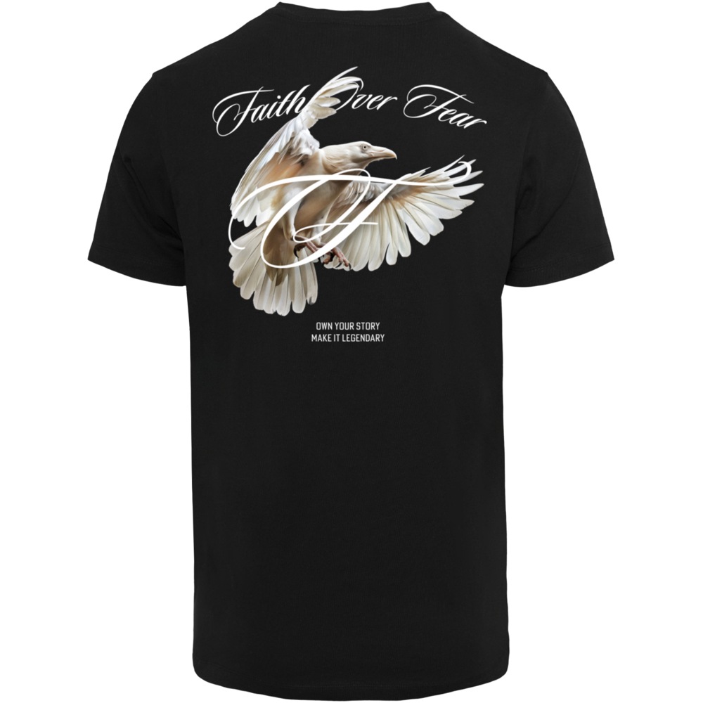 Mister Tee - Fearless Crow Tshirt Homme - Noir